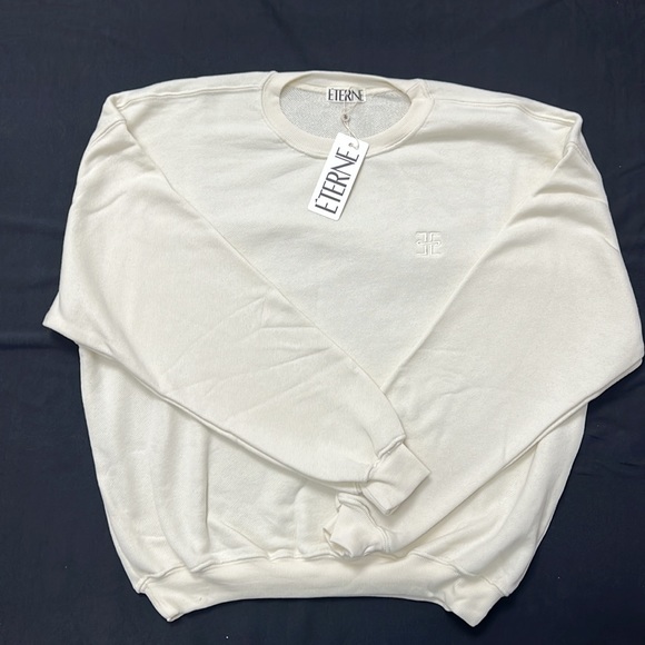 Eterne oversized Crewneck. Creamy white color. Size S perfect conditions - Picture 5 of 8